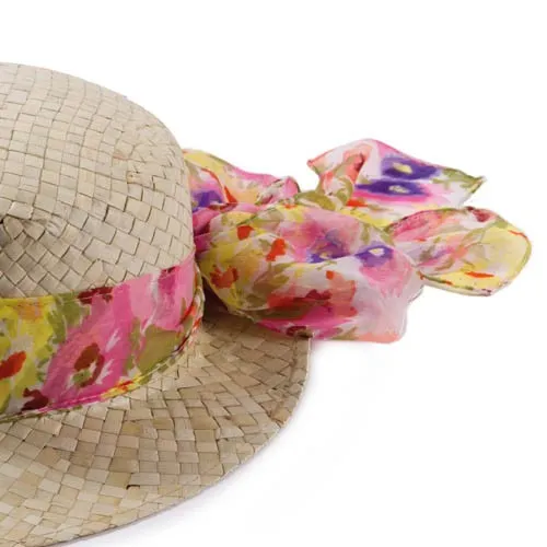Chapeau en paille Garrigue