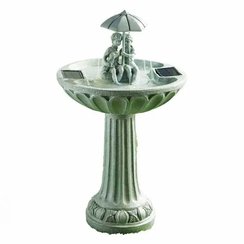 Fontaine solaire «Enfants à l’ombrelle»