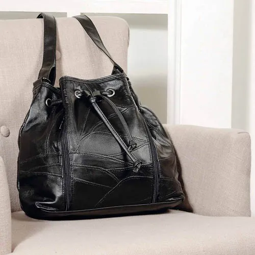 Sac à main cuir 2 en 1