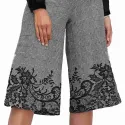 Jupe-culotte maille Prince de Galles