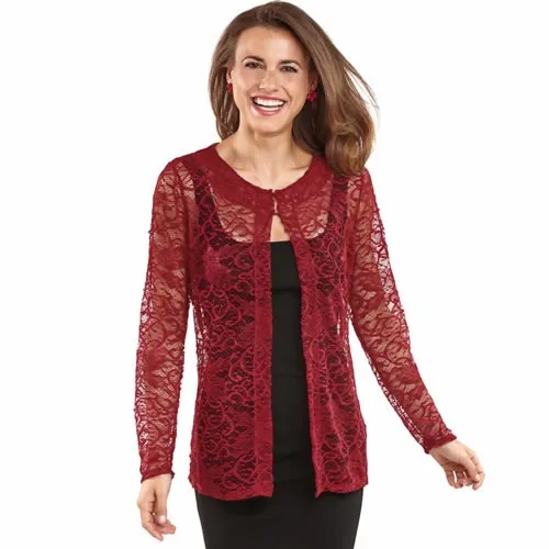 Veste dentelle Altesse