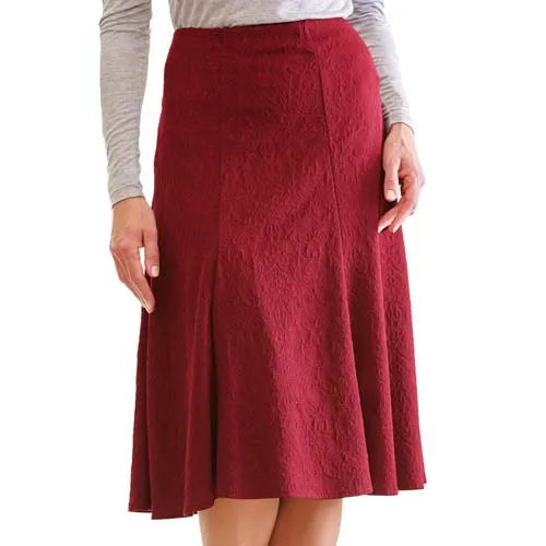 Jupe en maille reliefée Alexandra