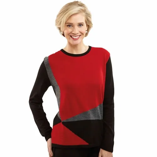 Pull géométrique Nina