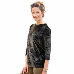 Tunique velours Précieuse