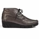 Bottines compensées ultra-souples