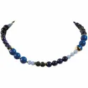 Collier lapis-lazuli «voie lactée»