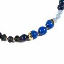 Collier lapis-lazuli «voie lactée»