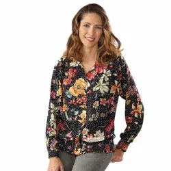 Chemisier blousant Floralie