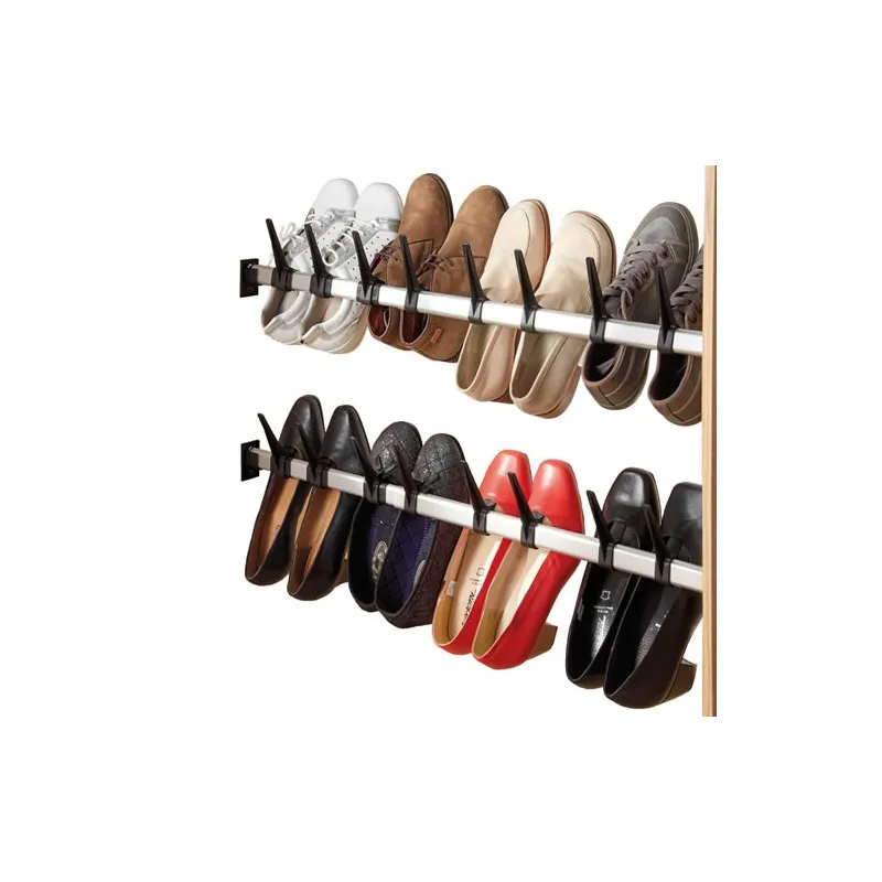 Barre porte-chaussures télescopique