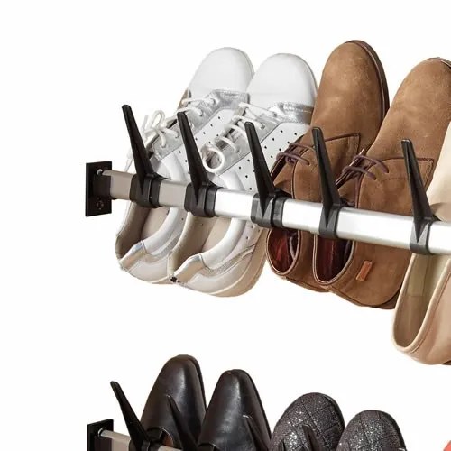Barre porte-chaussures télescopique