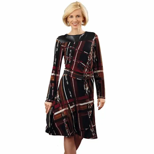 Robe drapée Marlène