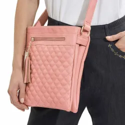 Sac matelassé blush