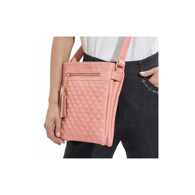 Sac matelassé blush