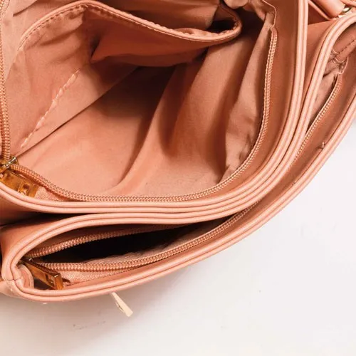 Sac matelassé blush