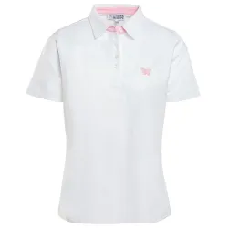 Polo maille piquée «Papillon»