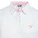Polo maille piquée «Papillon»