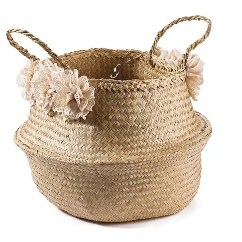 Panier jonc de mer