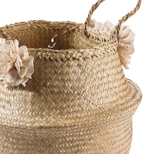 Panier jonc de mer
