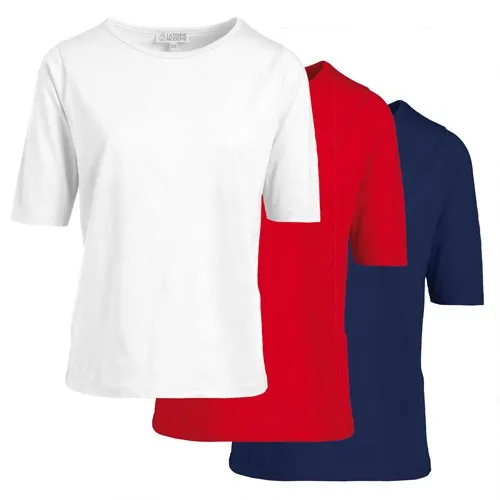 Tee-shirts pur coton classique - les 3
