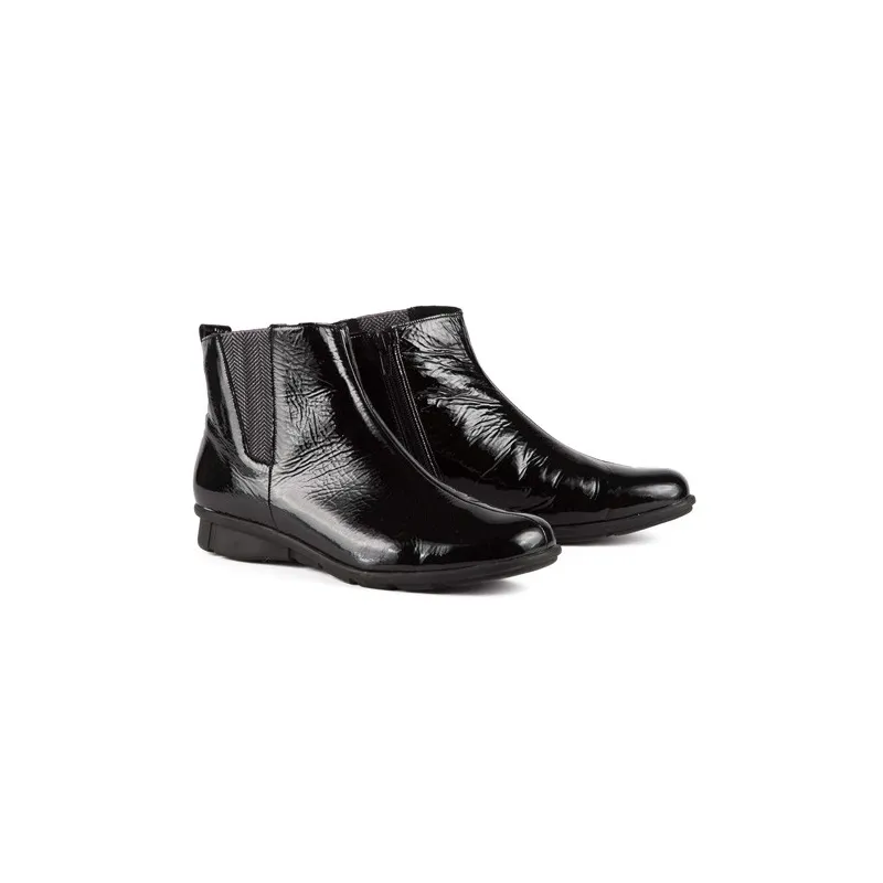 Bottines cuir verni Carmina