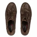 Chaussures python zippées