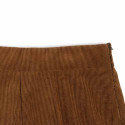 Pantacourt velours Fauve (2)