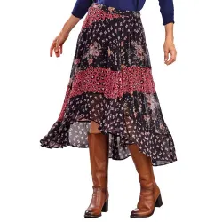Jupe bohême-chic