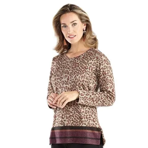 Pull-tunique Léopard