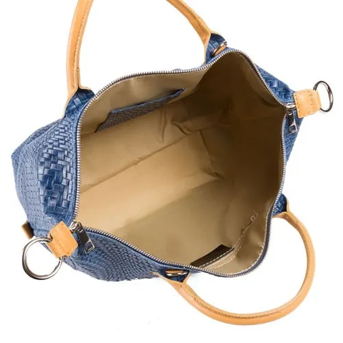 Sac à main cuir « tressé »