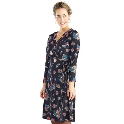 Robe cache-cœur Emma