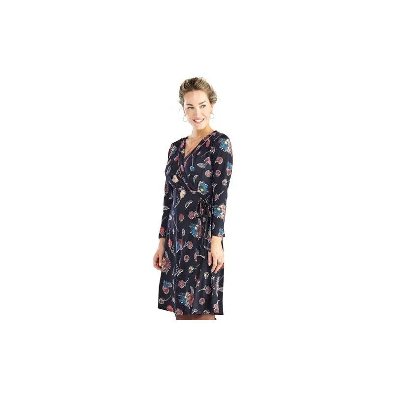 Robe cache-cœur Emma