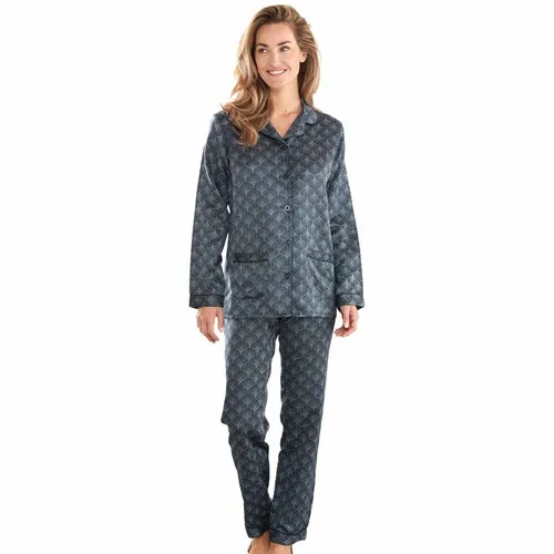 Pyjama satin Cobalt
