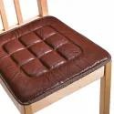 Couvre-chaises en cuir x2