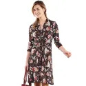 Robe drapée Camélia