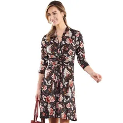 Robe drapée Camélia