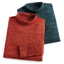 Pulls maille moulinée - les 2
