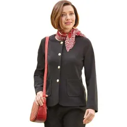 Veste «super stretch» infroissable