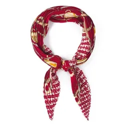 Foulard plissé