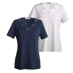 Tee-shirts Agathe - les 2