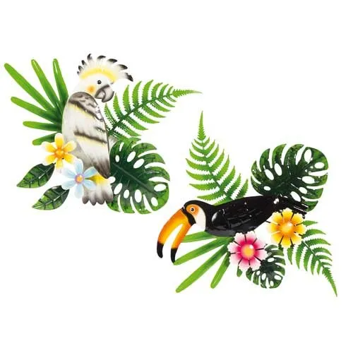 Oiseaux exotiques décoratifs - les 2