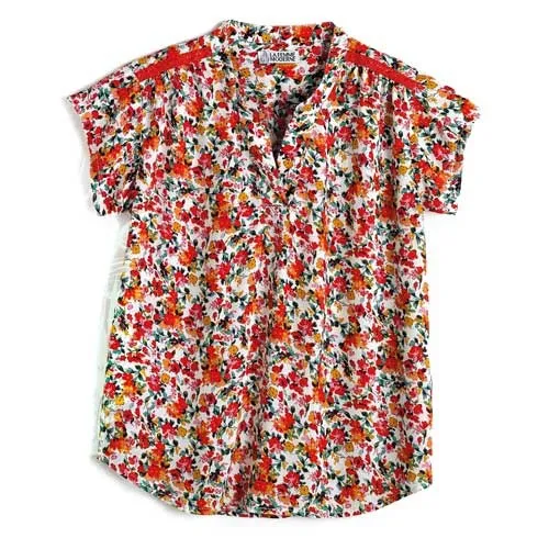 Top douceur Amarante