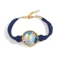 Bracelet médaillon Millefiori