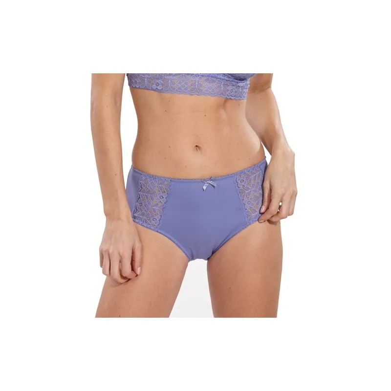 Culotte dentelle lavande