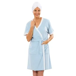 Peignoir éponge Lagon