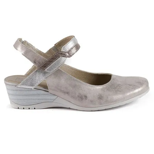 Babies ajustables cuir irisé