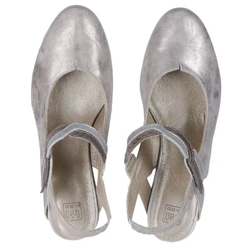 Babies ajustables cuir irisé