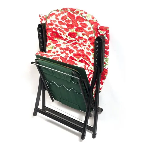 Fauteuil-Relax Coquelicots