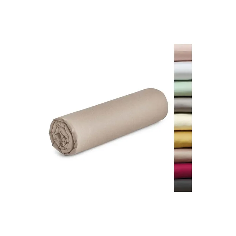 Drap-housse lit double Alcaline BlanClarence®