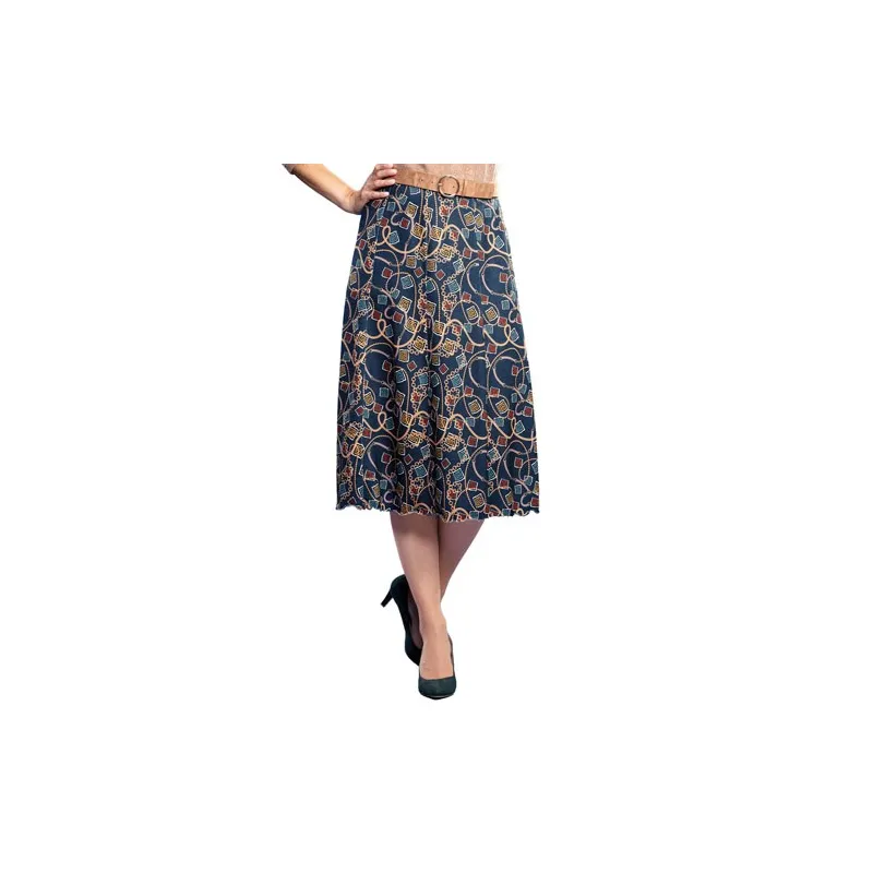 Jupe imprimé « foulard »