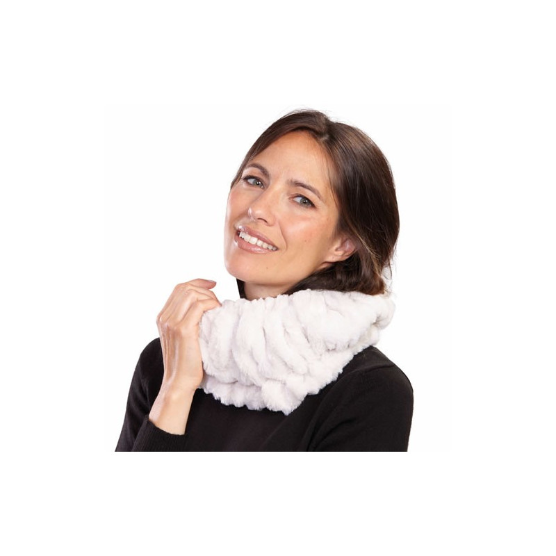 Tour de cou-bandeau «fourrure»